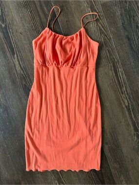 Wild Fable Coral Scoop Neck Tank Dress